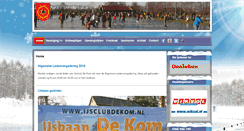 Desktop Screenshot of ijsclubdekom.nl